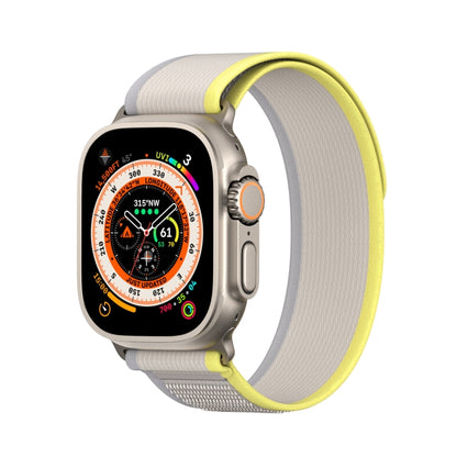 For Apple Watch 42mm DUX DUCIS YJ Series Nylon Watch Band(Yellow) - Watch Bands by DUX DUCIS | Online Shopping UK | buy2fix