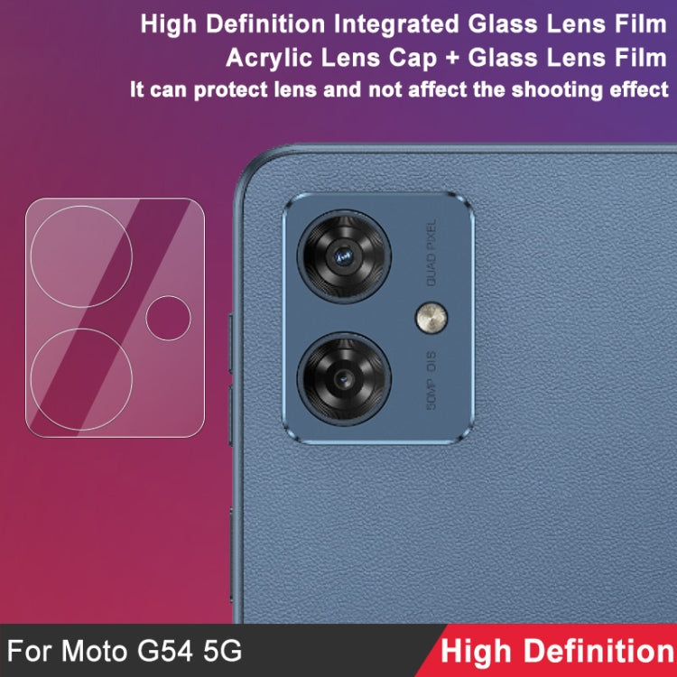 For Motorola Moto G54 5G imak High Definition Integrated Glass Lens Film - Other by imak | Online Shopping UK | buy2fix