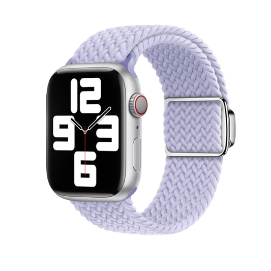 For Apple Watch Ultra 2 49mm Nylon Loop Magnetic Buckle Watch Band(Fog Purple) - Watch Bands by buy2fix | Online Shopping UK | buy2fix