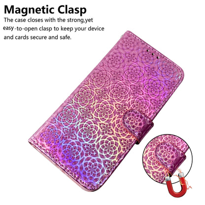 For Xiaomi Poco M6 Pro 4G Colorful Magnetic Buckle Leather Phone Case(Pink) - Xiaomi Cases by buy2fix | Online Shopping UK | buy2fix