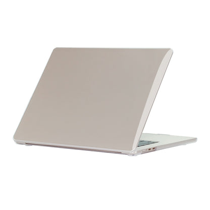 For MacBook Air 15.3 2024 A2941 (M2)/A3114 (M3) Laptop Frosted Hard Plastic Protection Case(Transparent) - MacBook Air Cases by buy2fix | Online Shopping UK | buy2fix