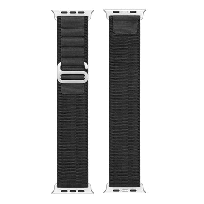 For Apple Watch Series 2 38mm DUX DUCIS GS Series Nylon Loop Watch Band(Black) - Watch Bands by DUX DUCIS | Online Shopping UK | buy2fix