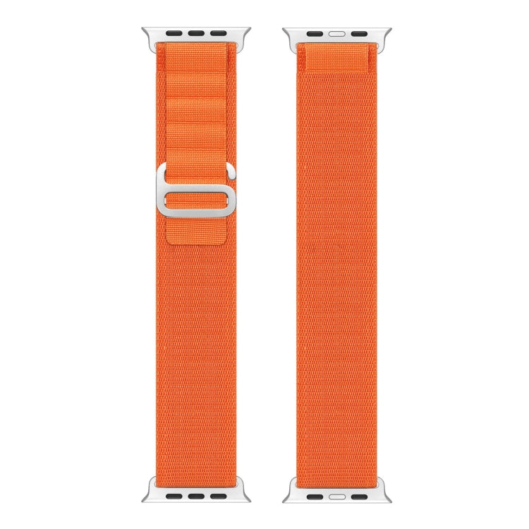 For Apple Watch Ultra 2 49mm DUX DUCIS GS Series Nylon Loop Watch Band(Orange) - Watch Bands by DUX DUCIS | Online Shopping UK | buy2fix