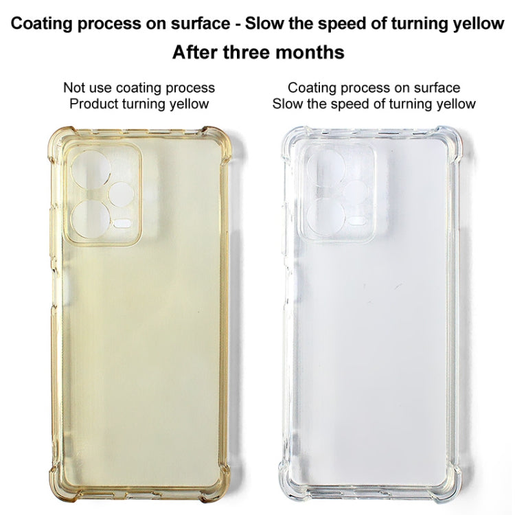 For Samsung Galaxy S24 Ultra 5G imak Shockproof Airbag TPU Phone Case(Transparent) - Galaxy S24 Ultra 5G Cases by imak | Online Shopping UK | buy2fix