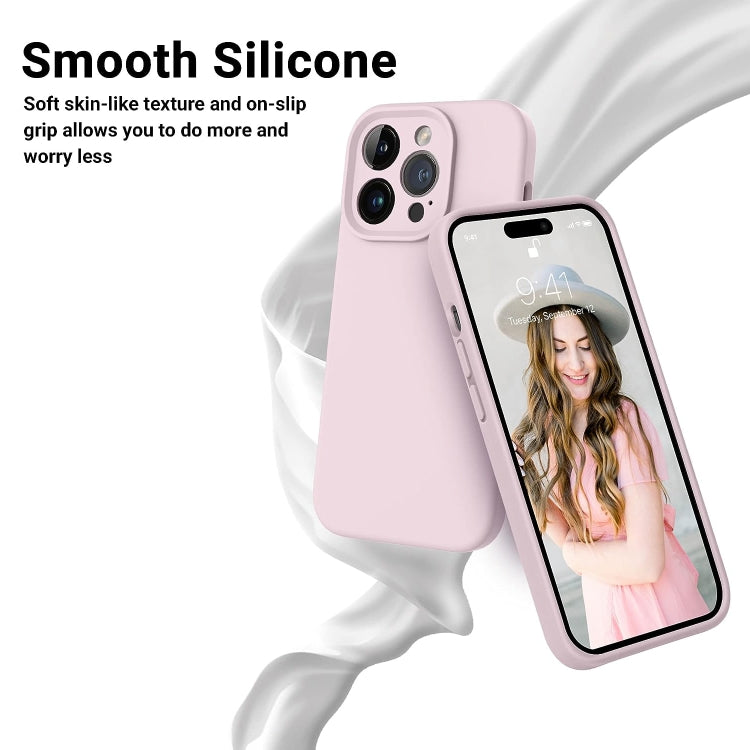 For iPhone 13 Pro LK MagSafe Magnetic Silicone Phone Case(Pink) - iPhone 13 Pro Cases by buy2fix | Online Shopping UK | buy2fix