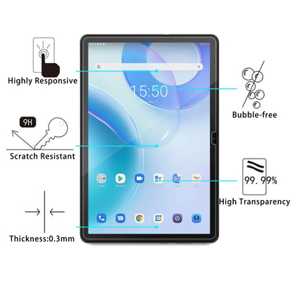 For Blackview Tab 10 Pro 2pcs 9H 0.3mm Explosion-proof Tempered Glass Film - Others by buy2fix | Online Shopping UK | buy2fix