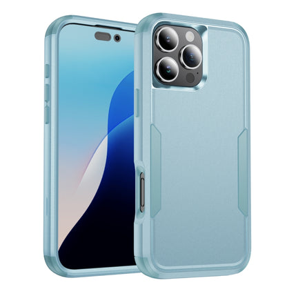 For iPhone 16 Pro Commuter Shockproof TPU + PC Phone Case(Grey Green) - iPhone 16 Pro Cases by buy2fix | Online Shopping UK | buy2fix