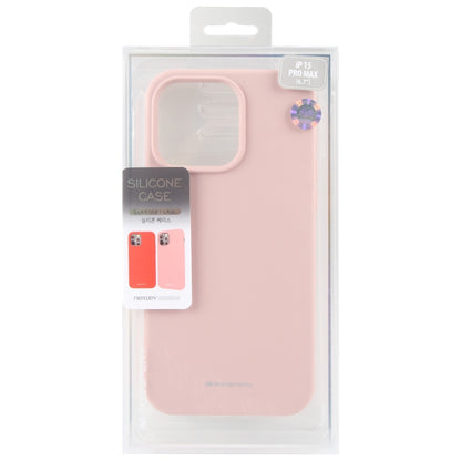 For iPhone 15 Pro Max GOOSPERY SILICONE Silky Soft TPU Phone Case(Pink) - iPhone 15 Pro Max Cases by GOOSPERY | Online Shopping UK | buy2fix