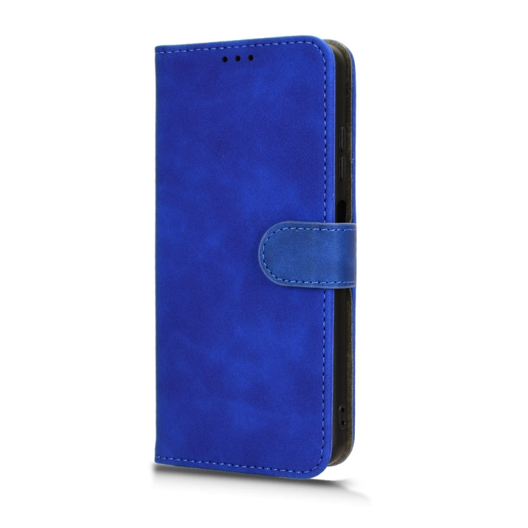 For Blackview OSCAL C70 Skin Feel Magnetic Flip Leather Phone Case(Blue) - More Brand by buy2fix | Online Shopping UK | buy2fix