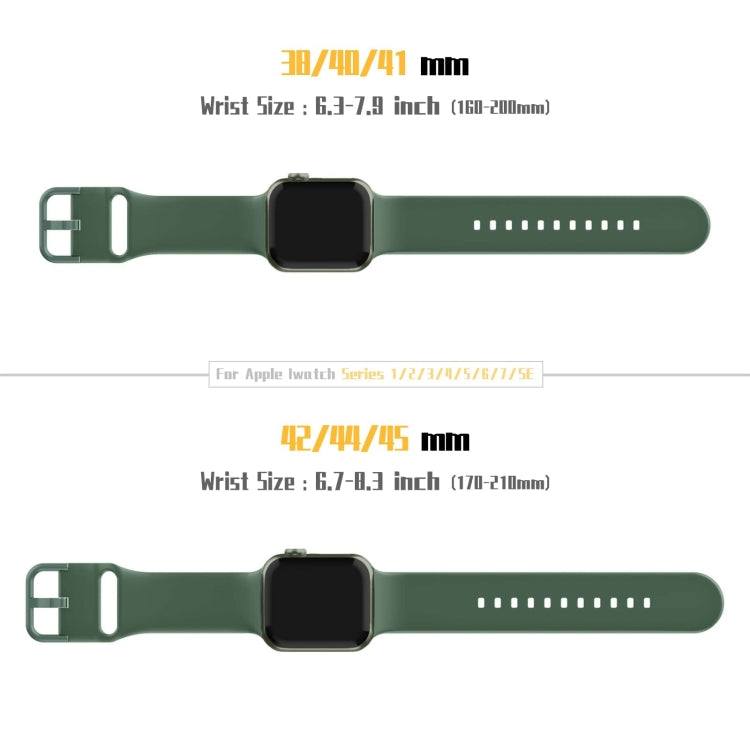 For Apple Watch SE 2023 44mm Pin Buckle Silicone Watch Band(Clover) - Watch Bands by buy2fix | Online Shopping UK | buy2fix