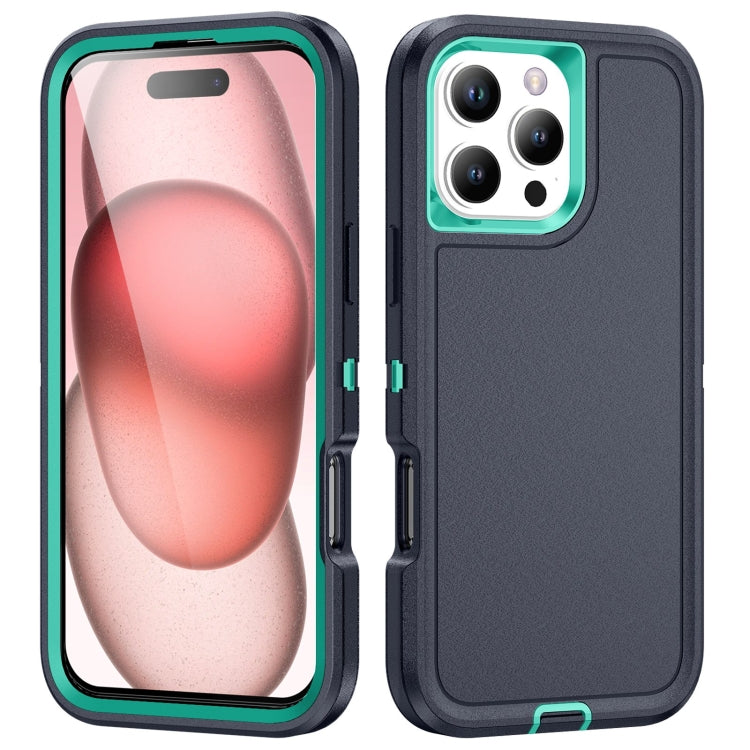 For iPhone 16 Pro Max Life Waterproof Rugged Phone Case(Dark Blue + Light Blue) - iPhone 16 Pro Max Cases by buy2fix | Online Shopping UK | buy2fix