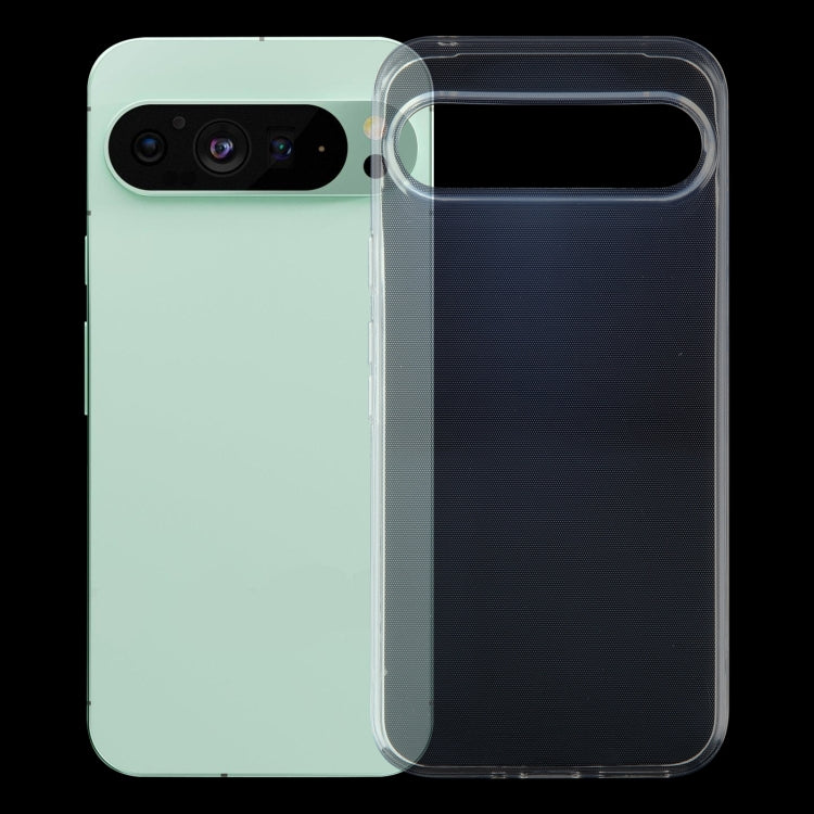 For Google Pixel 9 Ultra-thin Transparent TPU Phone Case - Google Cases by buy2fix | Online Shopping UK | buy2fix