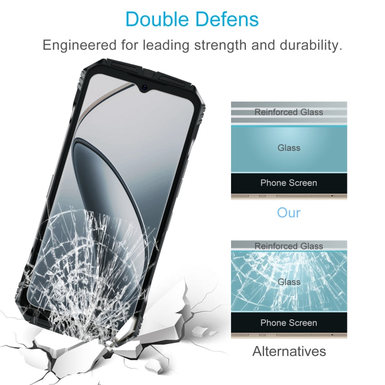 For DOOGEE S118 50pcs 0.26mm 9H 2.5D Tempered Glass Film - For Doogee by buy2fix | Online Shopping UK | buy2fix