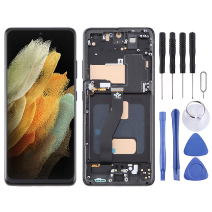 For Samsung Galaxy S21 Ultra 5G SM-G998B TFT LCD Screen Digitizer Full Assembly with Frame, Not Supporting Fingerprint Identification - LCD Screen by buy2fix | Online Shopping UK | buy2fix