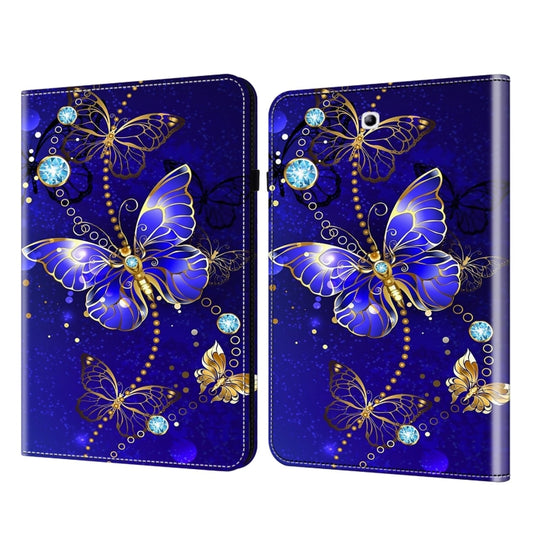 For Samsung Galaxy Tab S2 9.7 T810/T815 Crystal Texture Painted Leather Tablet Case(Diamond Butterflies) - Other Galaxy Tab PC by buy2fix | Online Shopping UK | buy2fix