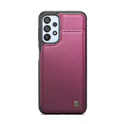 For Samsung Galaxy A53 5G CaseMe C22 Card Slots Holder RFID Anti-theft Phone Case(Wine Red) - Galaxy Phone Cases by CaseMe | Online Shopping UK | buy2fix