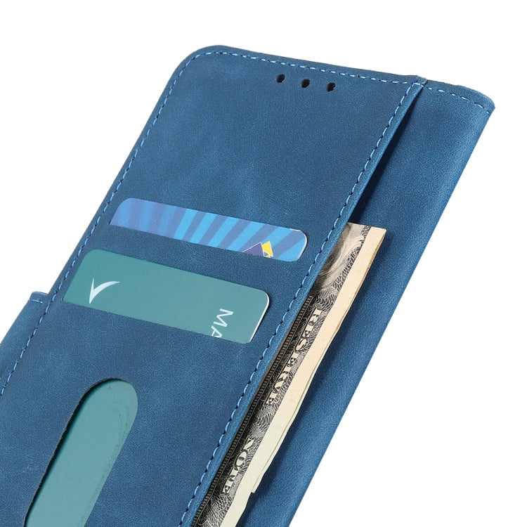 For Google Pixel 9 KHAZNEH Retro Texture Flip Leather Phone Case(Blue) - Google Cases by buy2fix | Online Shopping UK | buy2fix