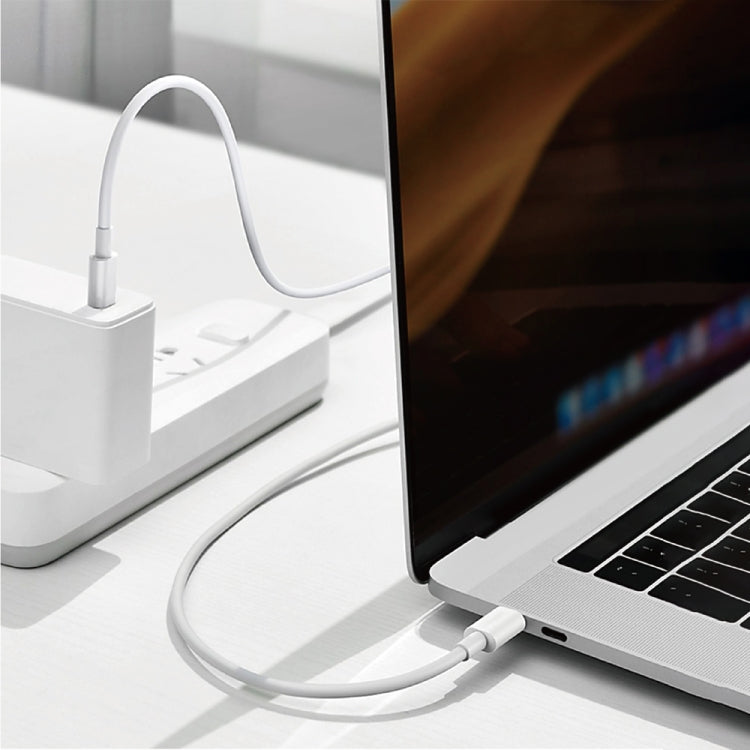 WIWU Wi-C008 100W USB-C / Type-C to USB-C / Type-C Fast Charging Data Cable, Length: 1.2m(White) - USB-C & Type-C Cable by WIWU | Online Shopping UK | buy2fix