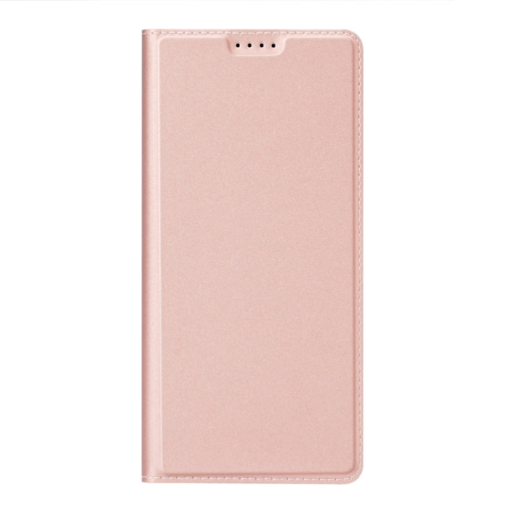 For Samsung Galaxy A35 5G DUX DUCIS Skin Pro Series Flip Leather Phone Case(Pink) - Galaxy Phone Cases by DUX DUCIS | Online Shopping UK | buy2fix