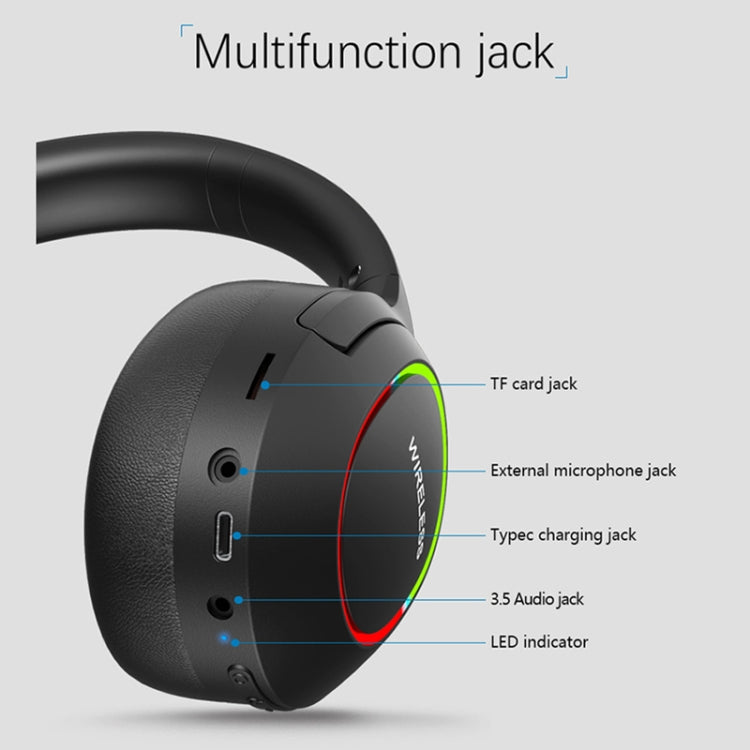 L800 Foldable ENC Noise Reduction Wireless Gaming Headset with Microphone(Green) - Headset & Headphone by buy2fix | Online Shopping UK | buy2fix