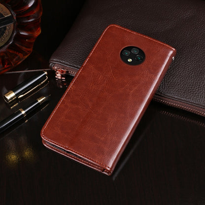 For DOOGEE X95 idewei Crazy Horse Texture Horizontal Flip Leather Case with Holder & Card Slots & Wallet(Brown) - More Brand by idewei | Online Shopping UK | buy2fix