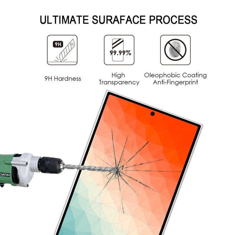 For Samsung Galaxy S24 Ultra 5G 25pcs Full Glue Screen Tempered Glass Film, Support Fingerprint Unlocking - Galaxy S24 Ultra 5G Tempered Glass by buy2fix | Online Shopping UK | buy2fix