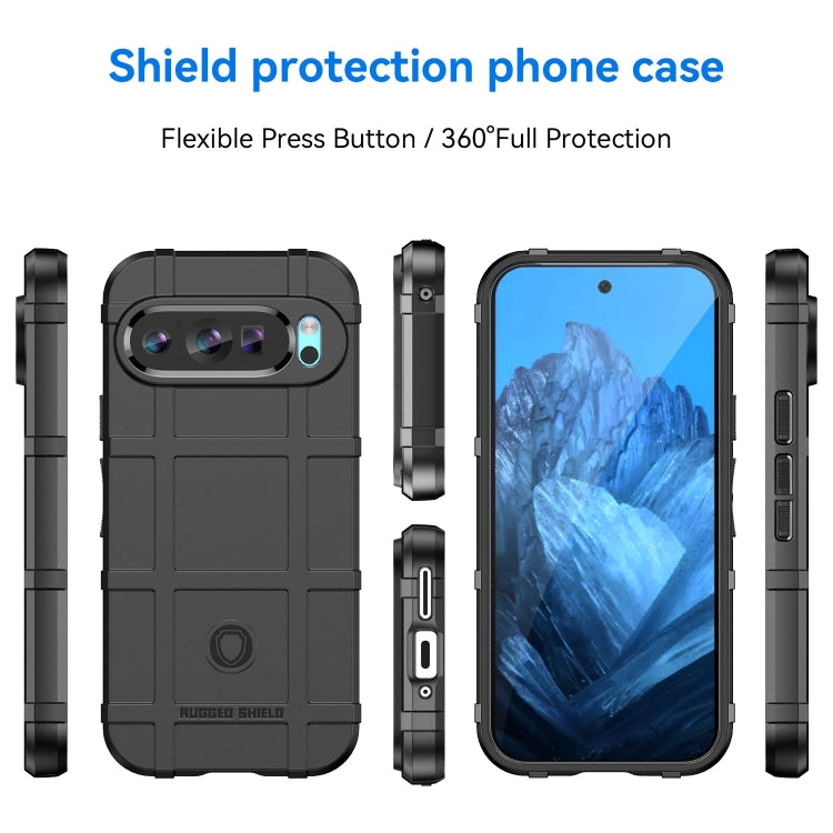 For Google Pixel 9 Full Coverage Shockproof TPU Phone Case(Black) - Google Cases by buy2fix | Online Shopping UK | buy2fix