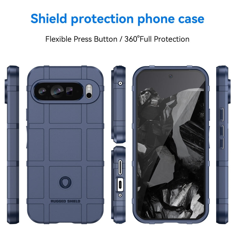 For Google Pixel 9 Pro Full Coverage Shockproof TPU Phone Case(Blue) - Google Cases by buy2fix | Online Shopping UK | buy2fix