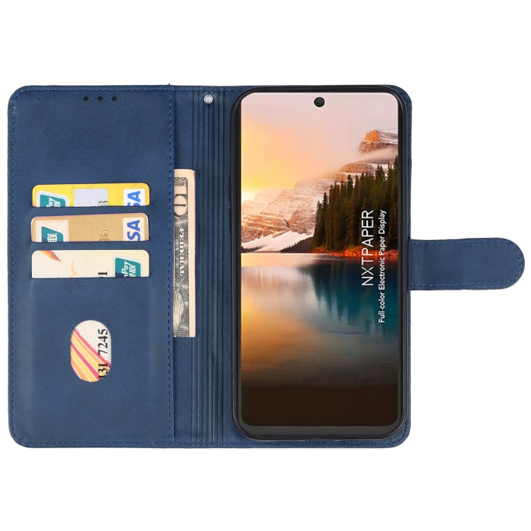 For TCL 50 5G Leather Phone Case(Blue) - More Brand by buy2fix | Online Shopping UK | buy2fix