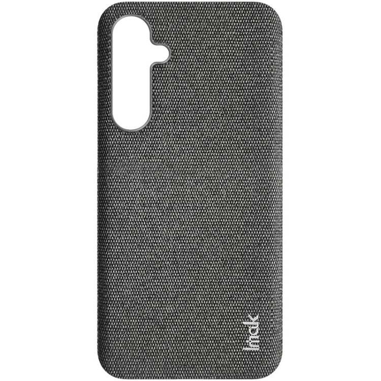 For Samsung Galaxy S23 FE 5G imak Ruiyi Series Cloth Texture PU + PC Phone Case(Dark Grey) - Galaxy S23 FE 5G Cases by imak | Online Shopping UK | buy2fix