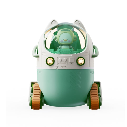 MJ066 220ML Portable Desktop Cute Cartoon Tank Car Air Humidifier with LED Lights, Model:Rechargeable(Green) - Air Purifiers & Accessories by buy2fix | Online Shopping UK | buy2fix