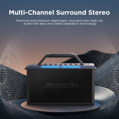 JOYROOM JR-MW03 Pies Series Party Double Microphone Bluetooth Speaker - Desktop Speaker by JOYROOM | Online Shopping UK | buy2fix