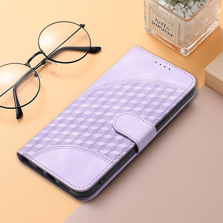 For Google Pixel 9 YX0060 Elephant Head Embossed Phone Leather Case with Lanyard(Light Purple) - Google Cases by buy2fix | Online Shopping UK | buy2fix