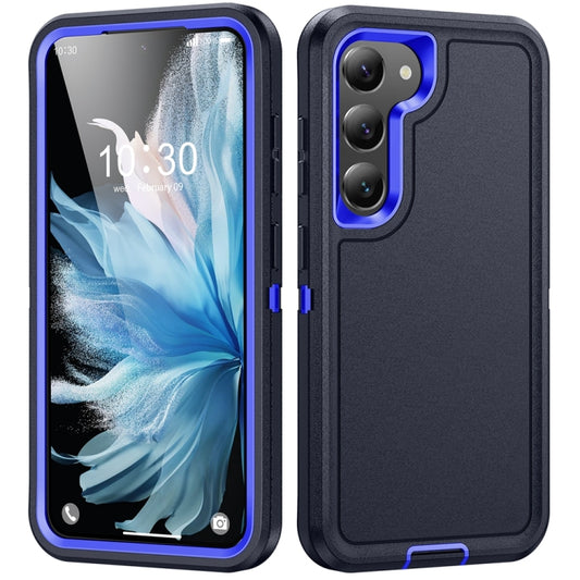 For Samsung Galaxy S24+ 5G / S25+ 5G Life Waterproof Rugged Phone Case(Dark Blue + Royal Blue) - Galaxy S24+ 5G Cases by buy2fix | Online Shopping UK | buy2fix