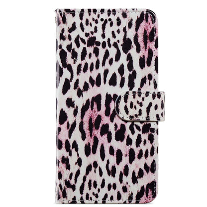 For Blackview A53 Pro Painted Pattern Horizontal Flip Leather Phone Case(Leopard) - More Brand by buy2fix | Online Shopping UK | buy2fix