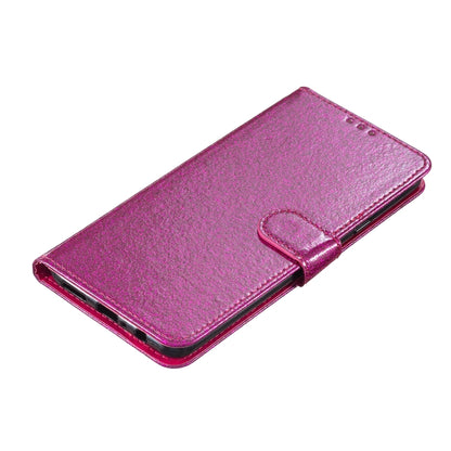 For Blackview A53 Pro Glitter Powder Flip Leather Phone Case(Rose Red) - More Brand by buy2fix | Online Shopping UK | buy2fix