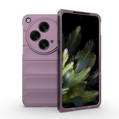 For OPPO Find N3 Magic Shield Fold PC Shockproof Phone Case(Purple) - Find N3 Cases by buy2fix | Online Shopping UK | buy2fix