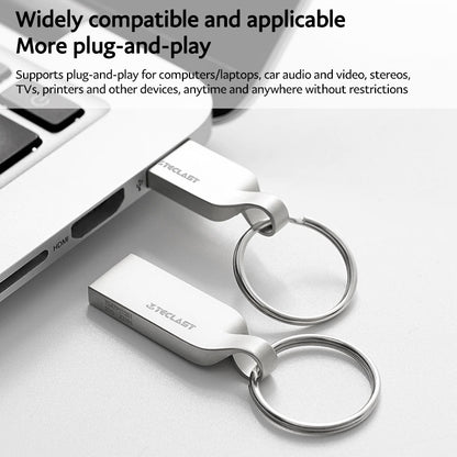 Teclast Mobius Series USB2.0 Flash Drive, Memory:16GB(Silver) - USB Flash Drives by TECLAST | Online Shopping UK | buy2fix