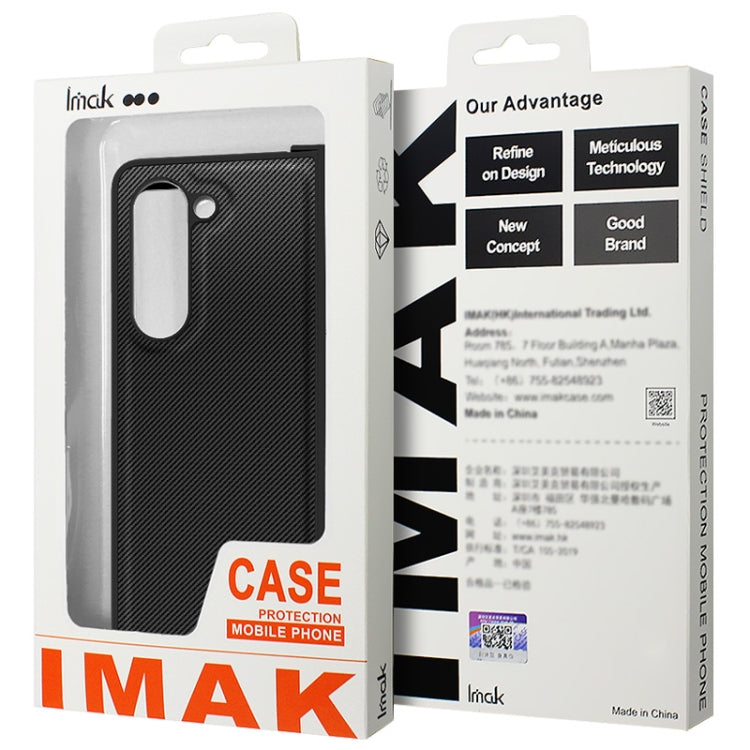 For Honor Magic Vs2 imak Ruiyi Series PU + PC Phone Case(Carbon Fiber Texture) - Honor Cases by imak | Online Shopping UK | buy2fix