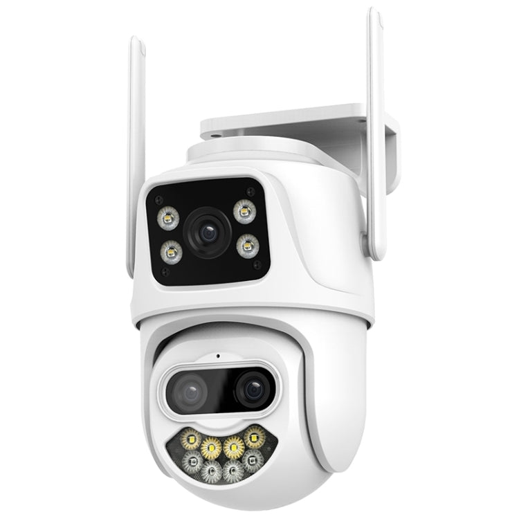 QX102 3MP WiFi Triple Camera Supports Two-way Voice Intercom & Infrared Night Vision(US Plug) - Wireless Camera by buy2fix | Online Shopping UK | buy2fix