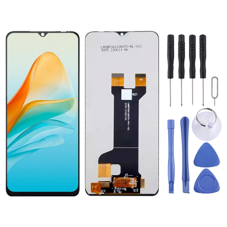 For ZTE Axon 40 Lite LCD Screen with Digitizer Full Assembly - For ZTE by buy2fix | Online Shopping UK | buy2fix