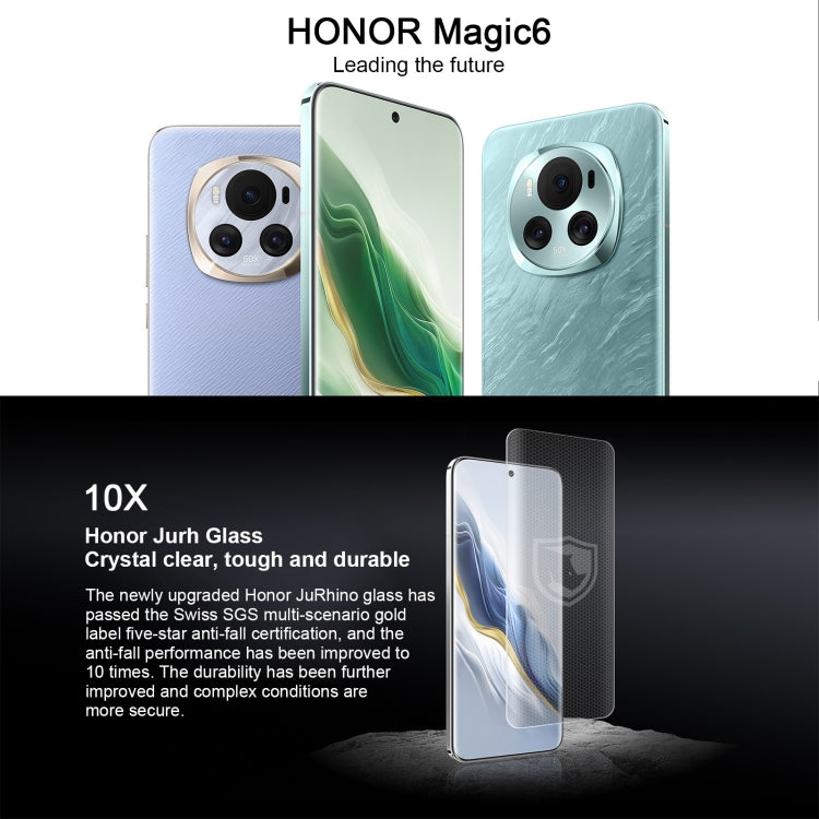 Honor Magic6, 12GB+256GB, 6.78 inch Magic OS 8.0 Snapdragon 8 Gen 3 Octa Core up to 3.3GHz, Network: 5G, OTG, NFC, Support Google Play(Black) - Honor by Huawei | Online Shopping UK | buy2fix