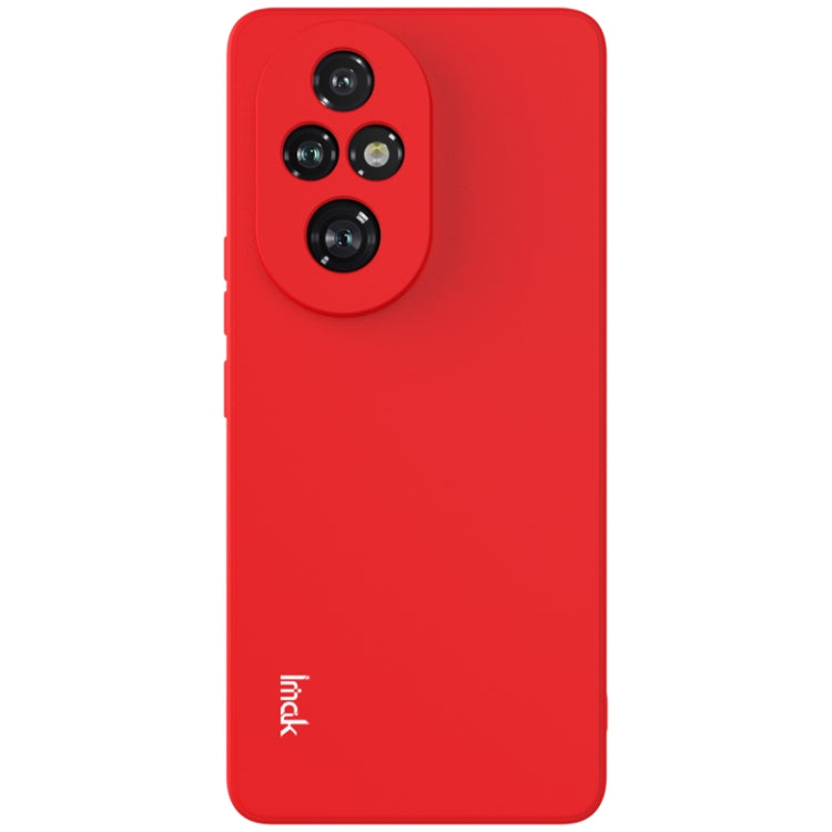 For Honor 200 Pro 5G imak UC-4 Series Straight Edge TPU Phone Case(Red) - Honor Cases by imak | Online Shopping UK | buy2fix