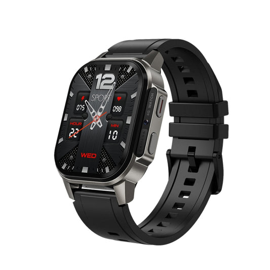 LEMFO DM62 2.13 inch AMOLED Square Screen Smart Watch Android 8.1, Specification:2GB+16GB(Black) - Android Watch by LEMFO | Online Shopping UK | buy2fix