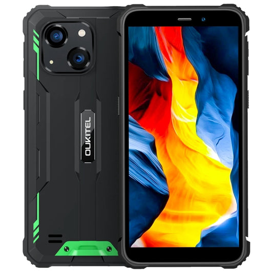 Oukitel WP32, 4GB+128GB, IP68/IP69K, 5.93 inch Android 13 Unisoc Tiger T606 Octa-core, NFC, OTG, Network: 4G(Green) - OUKITEL by OUKITEL | Online Shopping UK | buy2fix