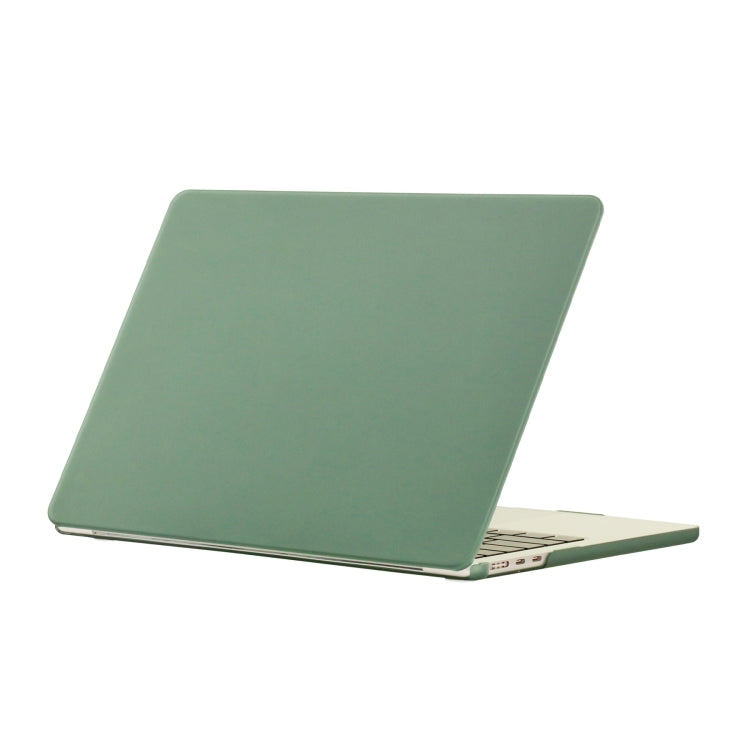 For MacBook Air 15.3 2024 A2941 (M2)/A3114 (M3) Laptop Matte Style Protective Case(Dark Green) - MacBook Air Cases by buy2fix | Online Shopping UK | buy2fix