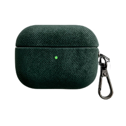 For AirPods Pro Suede Earphone Protective Case(Green) - For AirPods Pro by buy2fix | Online Shopping UK | buy2fix