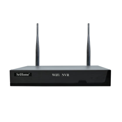 SriHome NVS001E-IPC056 Ultra HD 4 Channel WiFi Network Video Recorder Set(US Plug) - Video Recorder Kit by SriHome | Online Shopping UK | buy2fix