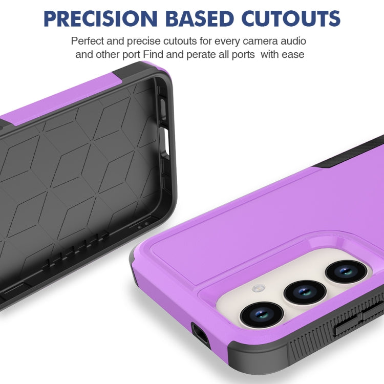 For Samsung Galaxy S24+ 5G 2 in 1 PC + TPU Phone Case(Purple) - Galaxy S24+ 5G Cases by buy2fix | Online Shopping UK | buy2fix