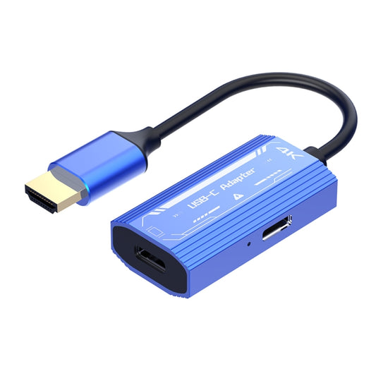 H161 4K 60HZ HDMI to Dual USB-C/Type-C Video Adapter Cable - Converter by buy2fix | Online Shopping UK | buy2fix